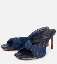 Jacquemus Les Mules Bagnu denim mules