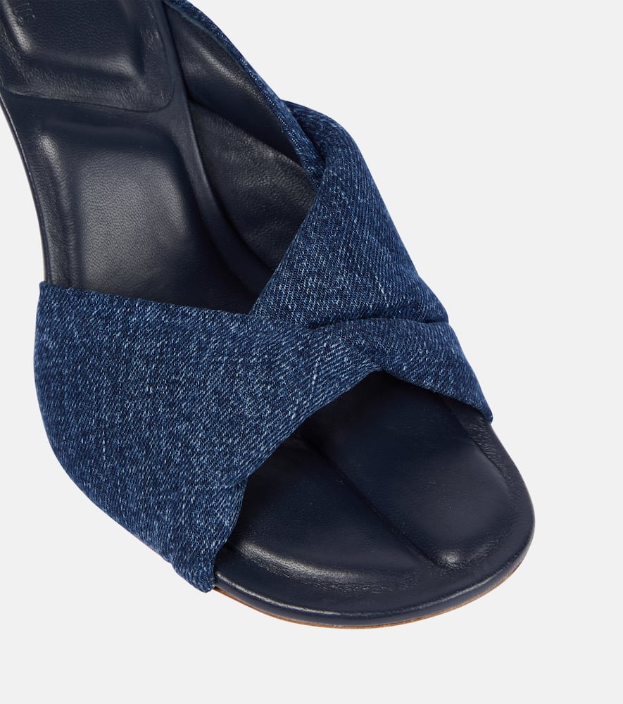 Jacquemus Les Mules Bagnu denim mules