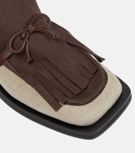 Gia Borghini GIA/RHW Rosie 40 linen slippers