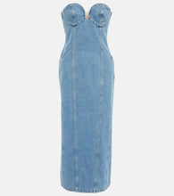 Magda Butrym Denim midi dress