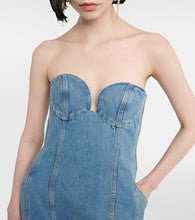 Magda Butrym Denim midi dress
