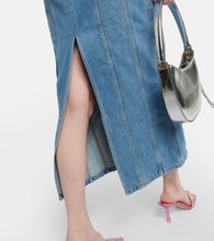 Magda Butrym Denim midi dress