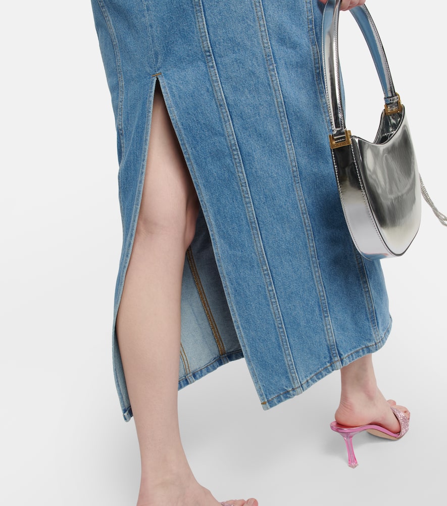 Magda Butrym Denim midi dress