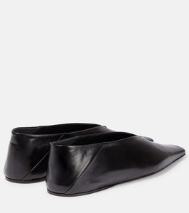 Jil Sander Leather ballet flats