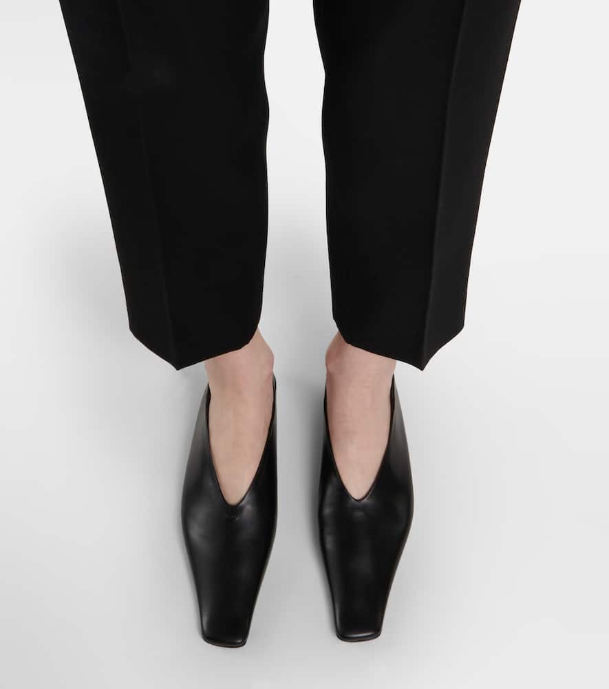 Jil Sander Leather ballet flats