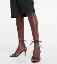 The Row Maud leather sandals