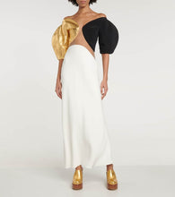 Gabriela Hearst Metallic leather platform pumps