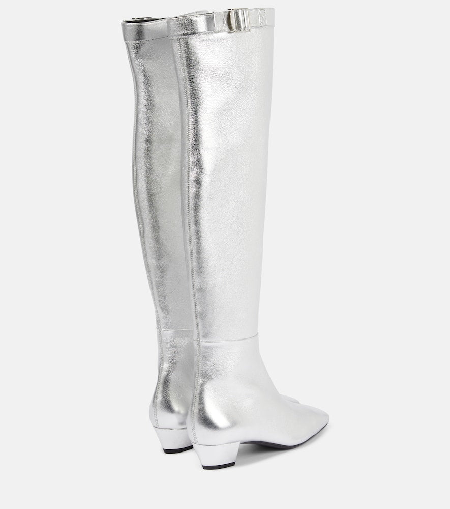 Tom Ford Metallic over-the-knee boots
