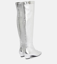 Tom Ford Metallic over-the-knee boots