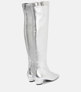 Tom Ford Metallic over-the-knee boots