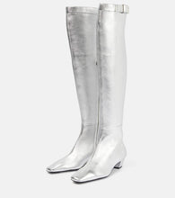 Tom Ford Metallic over-the-knee boots