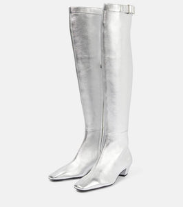 Tom Ford Metallic over-the-knee boots