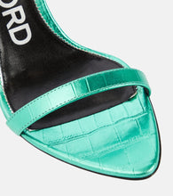 Tom Ford Padlock leather sandals