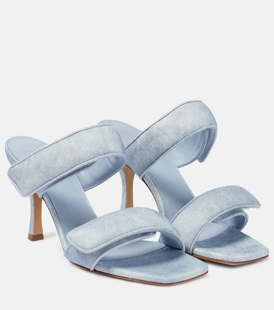 Gia Borghini Perni 03 Uni denim sandals - Gia Borghini Perni 03 Uni 牛仔凉鞋