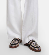 Chloe Kalya crochet loafers