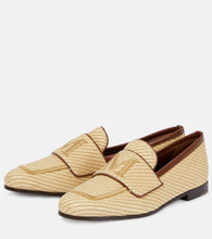 Max Mara Liza logo loafers