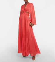 Costarellos Remi georgette maxi dress
