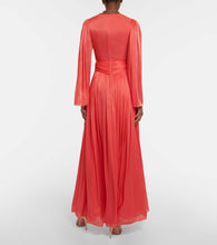 Costarellos Remi georgette maxi dress