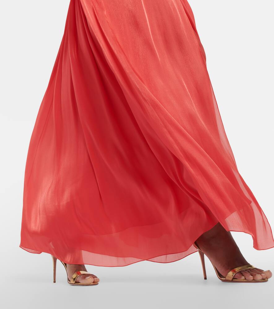 Costarellos Remi georgette maxi dress