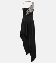 Stella McCartney Embellished halterneck mdi dress