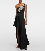 Stella McCartney Embellished halterneck mdi dress