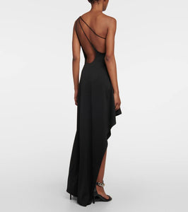 Stella McCartney Embellished halterneck mdi dress