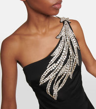 Stella McCartney Embellished halterneck mdi dress