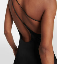 Stella McCartney Embellished halterneck mdi dress
