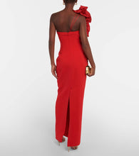 Carolina Herrera Embellished crêpe gown