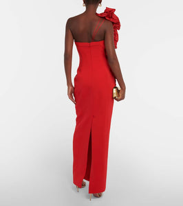 Carolina Herrera Embellished crêpe gown