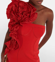 Carolina Herrera Embellished crêpe gown