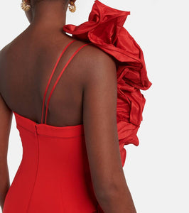 Carolina Herrera Embellished crêpe gown