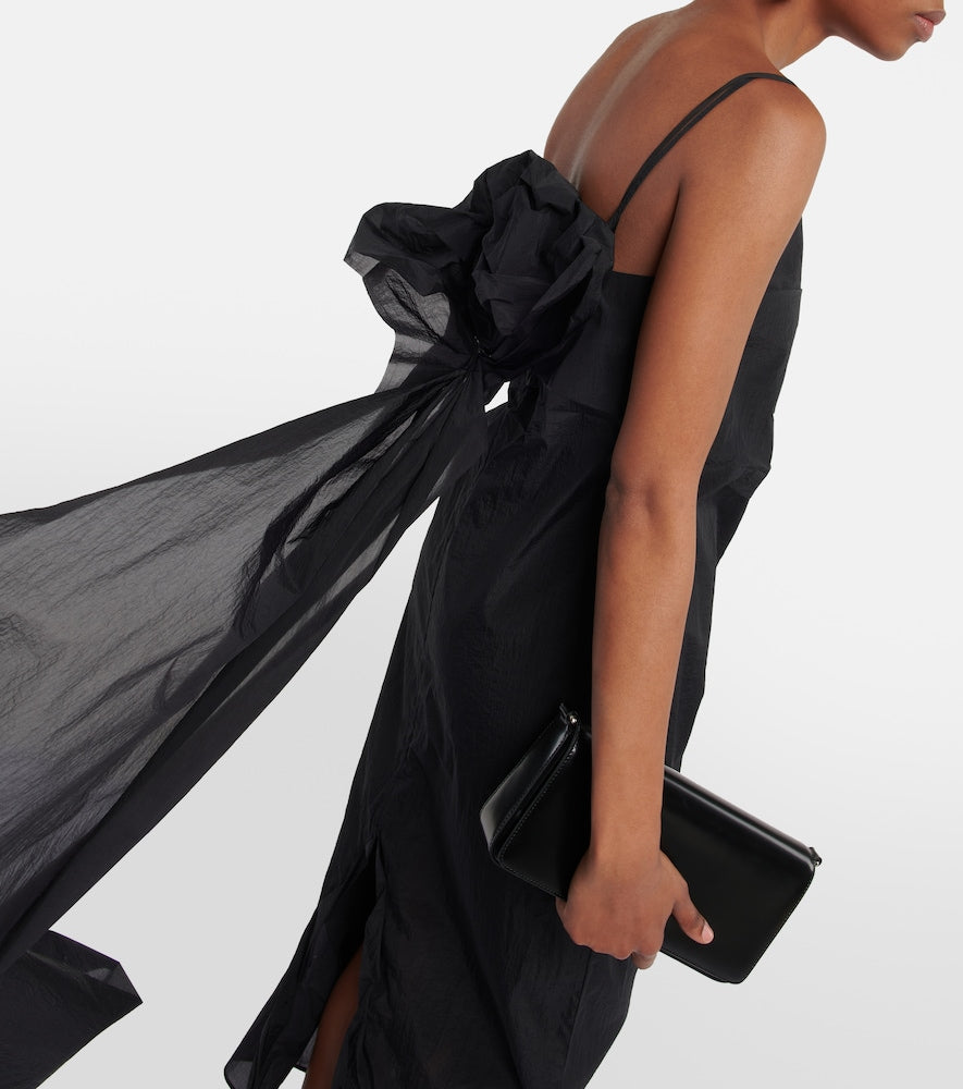 Prada Embellished draped gown