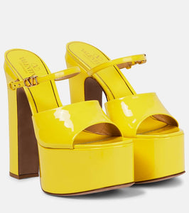 Valentino Garavani Tan-Go 155 leather platform sandals