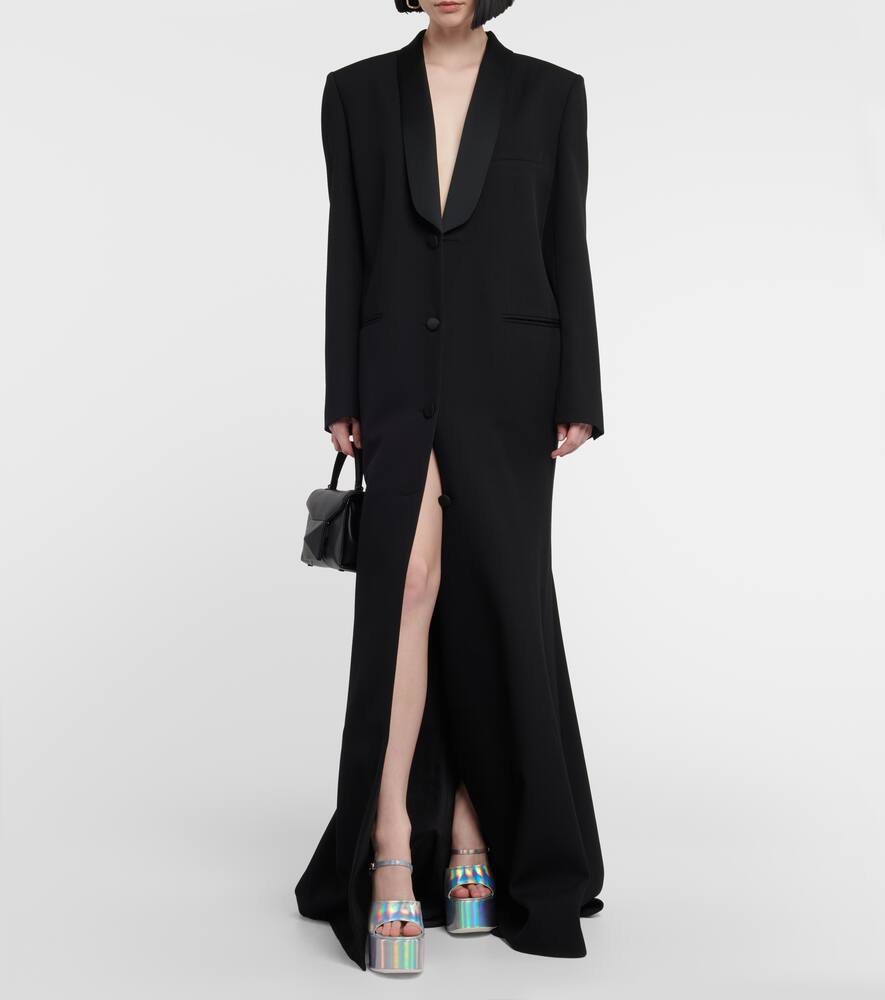 Valentino Garavani VLogo holographic platform sandals