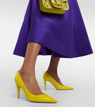 Valentino Garavani Rockstud patent leather pumps