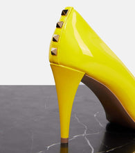 Valentino Garavani Rockstud patent leather pumps