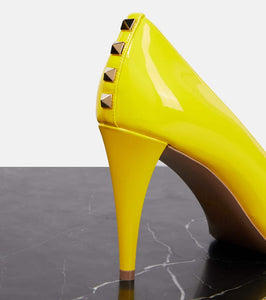 Valentino Garavani Rockstud patent leather pumps
