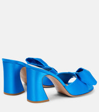 Gianvito Rossi Rosie satin mules