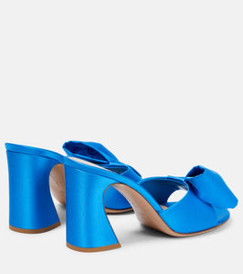 Gianvito Rossi Rosie satin mules