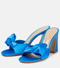 Gianvito Rossi Rosie satin mules
