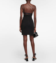 Nensi Dojaka Lace-trimmed minidress