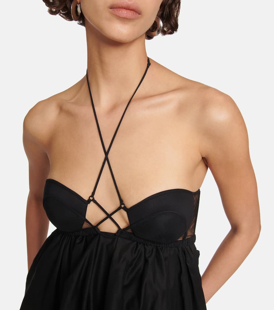 Nensi Dojaka Cutout minidress