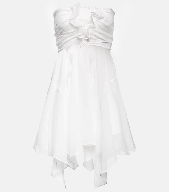 Isabel Marant Tiffen silk chiffon minidress