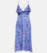 Isabel Marant Paysa printed silk-blend midi dress