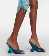 The Attico Cheope PVC mules
