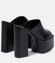 Paris Texas Sasha leather platform mules