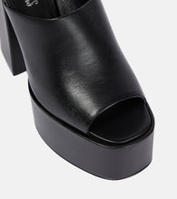 Paris Texas Sasha leather platform mules