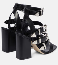 Paris Texas Tessa buckle leather sandals