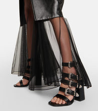 Paris Texas Tessa buckle leather sandals
